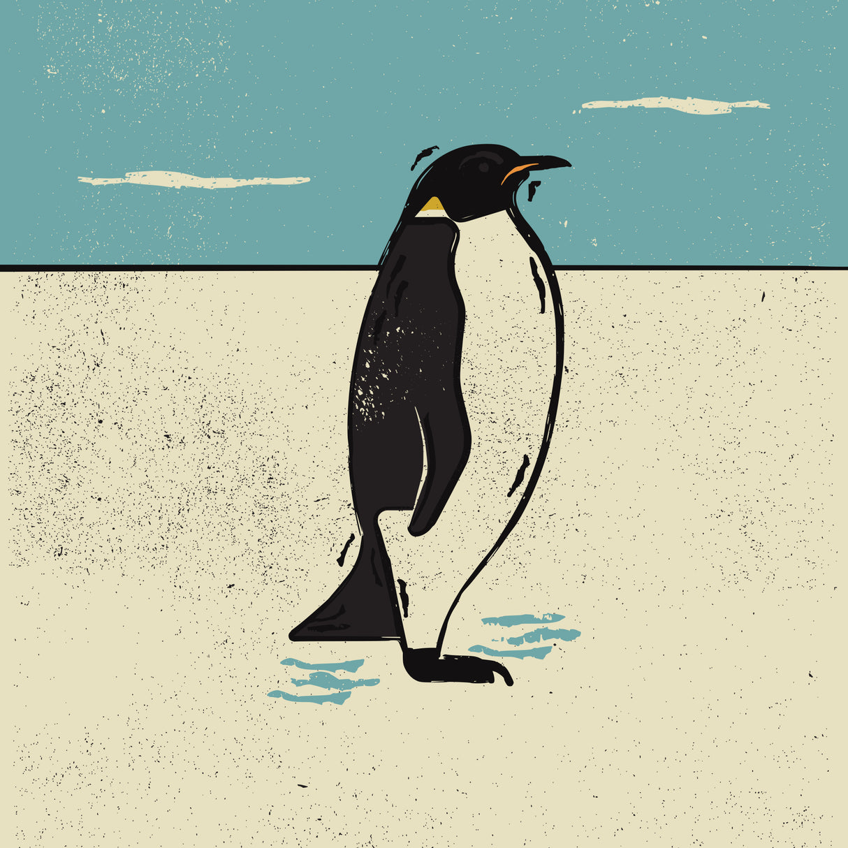 Penguin Poster och Canvastavla