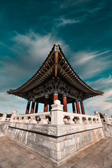 Korean Temple 3 Poster och Canvastavla