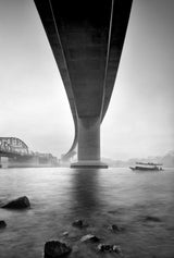 Chao PhayaRiver Reflection #012016 Poster och Canvastavla