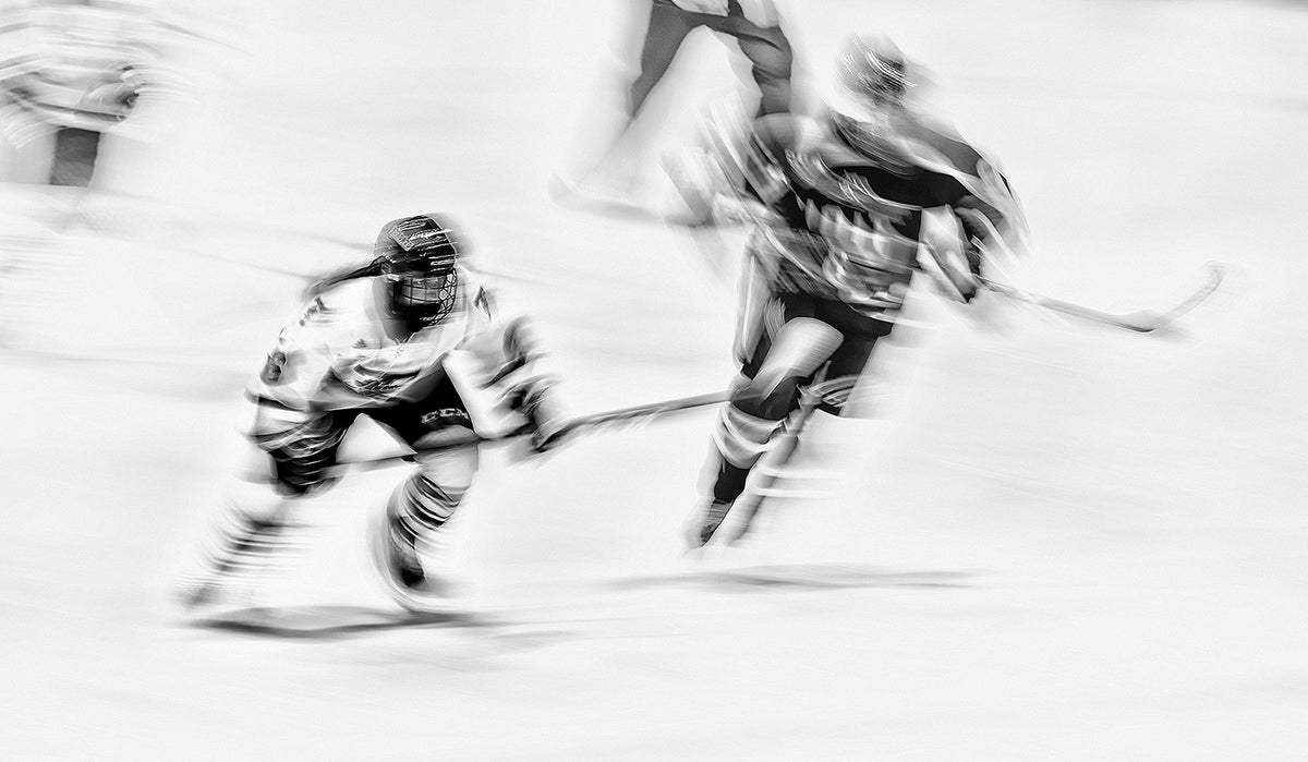Hockey player Poster och Canvastavla