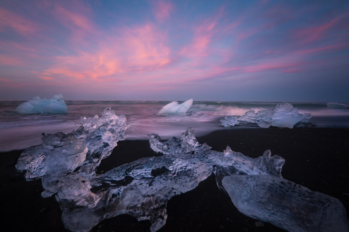 Beach Ice Poster och Canvastavla