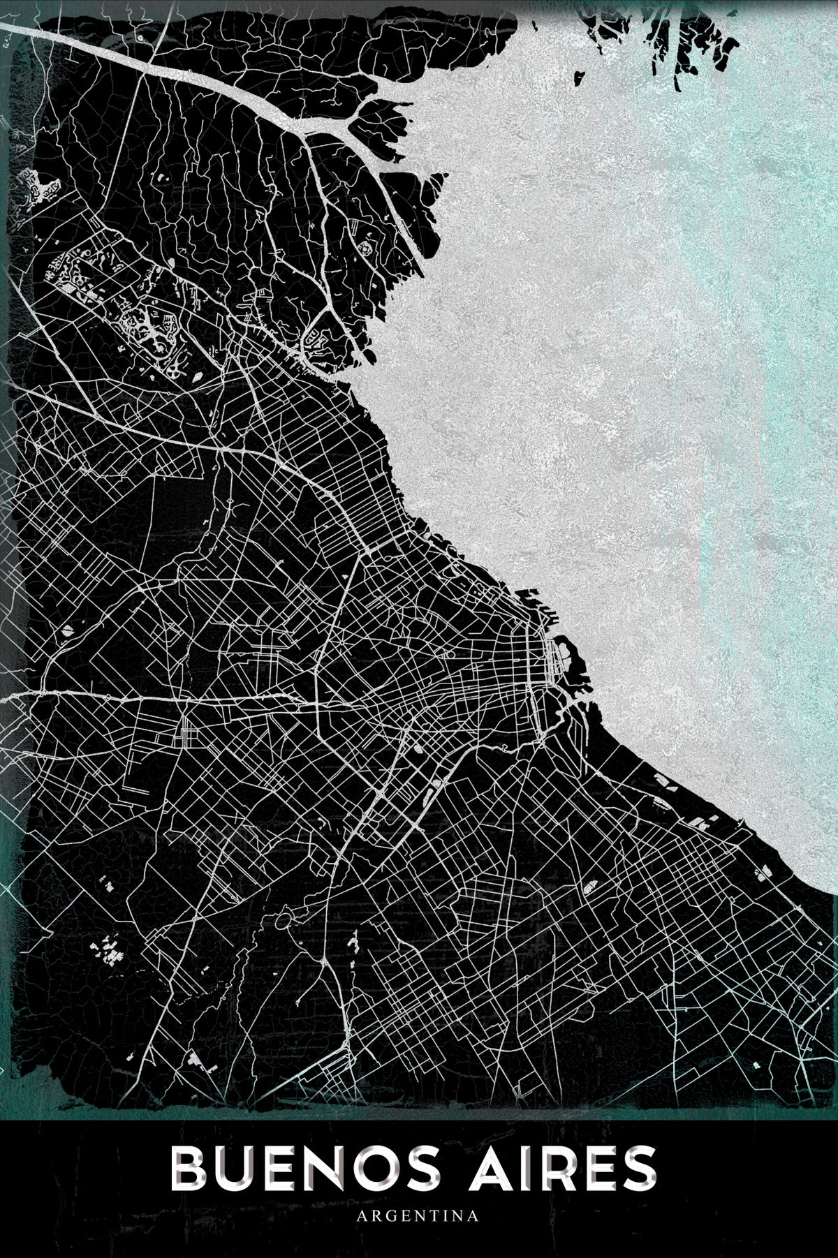 BUENOS AIRES Poster och Canvastavla
