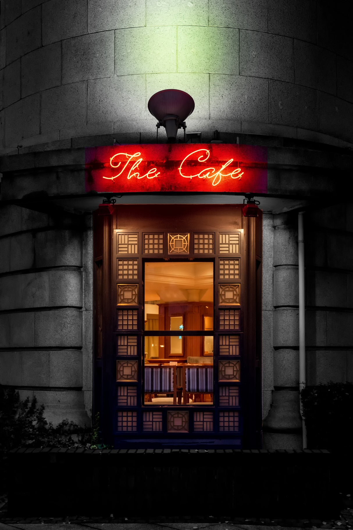 The Cafe Poster och Canvastavla