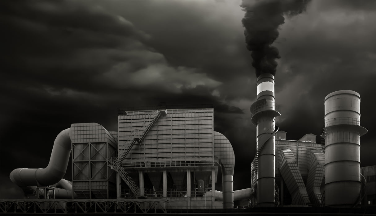 pollution Poster och Canvastavla