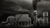 pollution Poster och Canvastavla