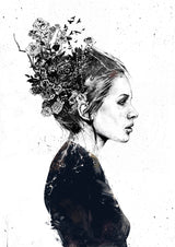 Blooming girl Poster och Canvastavla