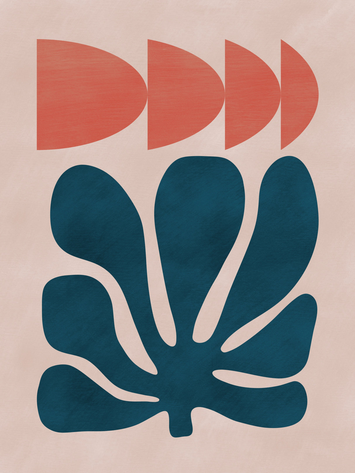 Minimal Bouquet Poster och Canvastavla