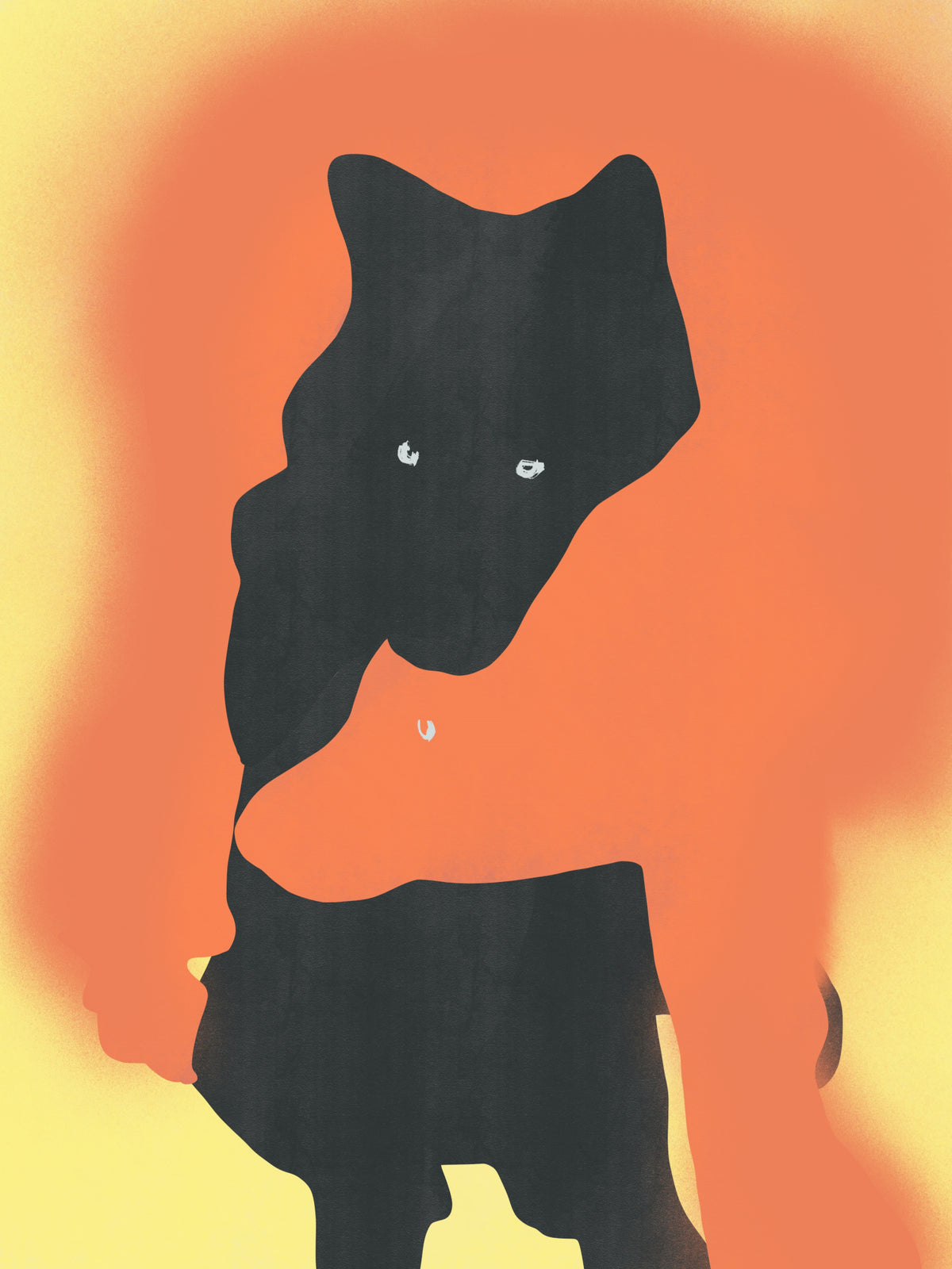 Wolf Love Poster och Canvastavla