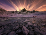 Lofoten In Winter Poster och Canvastavla