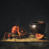 Still life Blood Orange Poster och Canvastavla