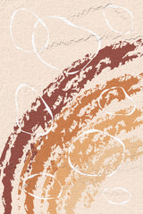 Terracotta Rainbow Poster och Canvastavla