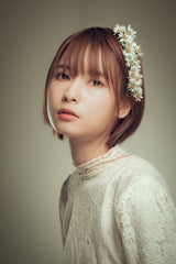 White flower Poster och Canvastavla