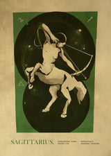 Sagitarius print Poster och Canvastavla