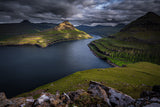 Faroe Fjord Poster och Canvastavla
