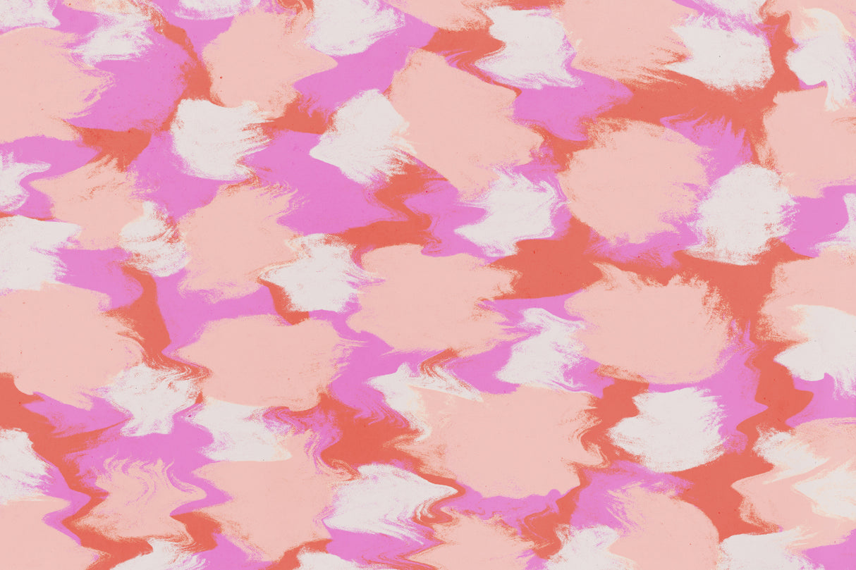 Colorful Thick Stokes PAttern Poster och Canvastavla