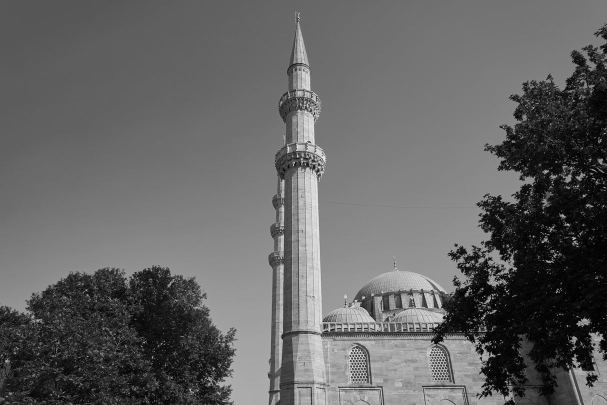 historical mosque from Istanbul, Turkey Poster och Canvastavla