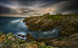 Pointe Saint-Mathieu... Poster och Canvastavla