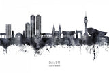 Daegu Skyline South Korea Poster och Canvastavla