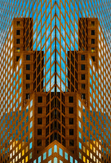 Urban textures - Manhattan New York Poster och Canvastavla