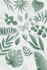Greenery Leaves 1 Poster och Canvastavla