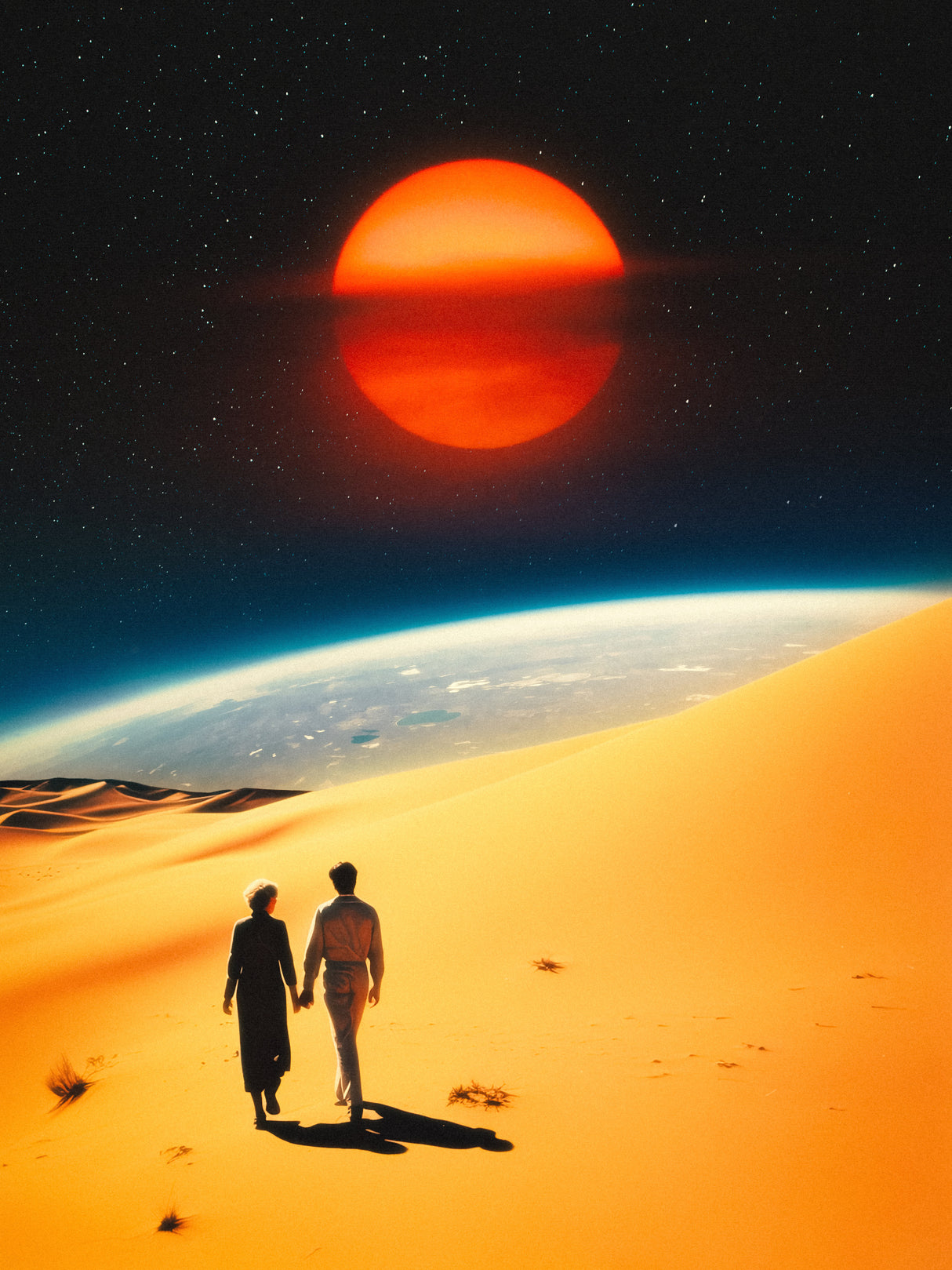 Cosmic Connection Poster och Canvastavla