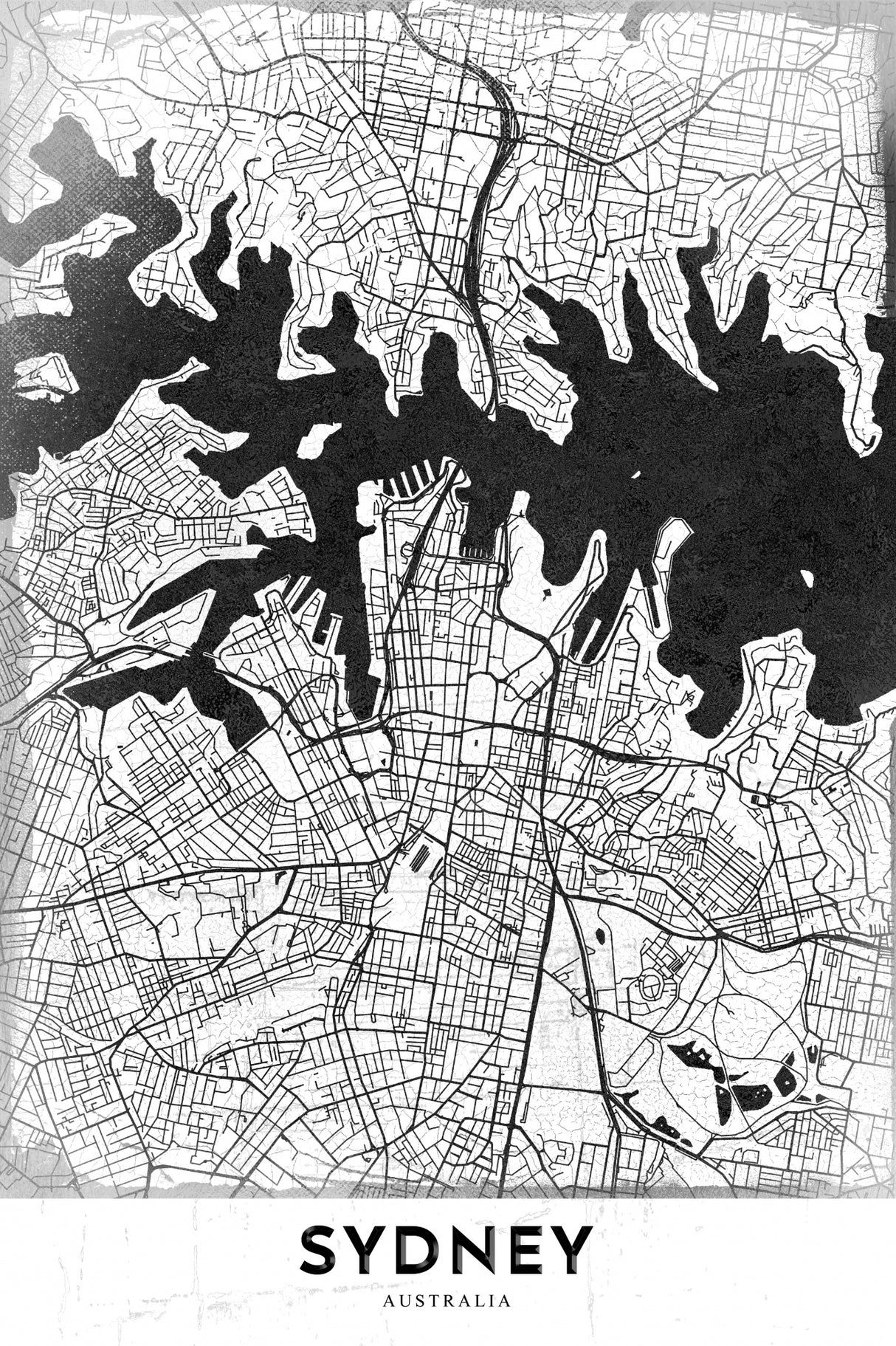 Sydney Poster och Canvastavla