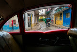 View through a Taxi Poster och Canvastavla