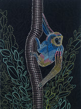 Thailand Gibbon Poster och Canvastavla