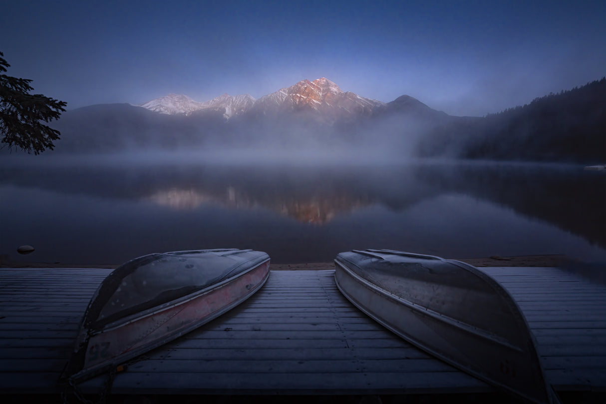 Blue Hour Poster och Canvastavla