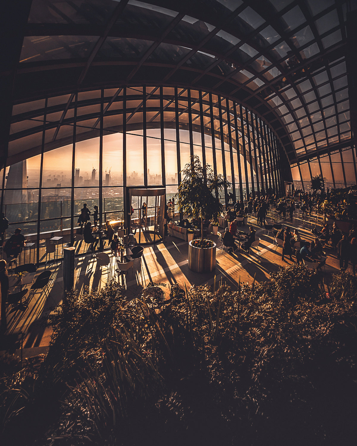 Sky Garden Poster och Canvastavla
