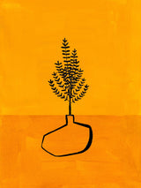 Mustard Vase Poster och Canvastavla