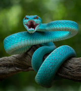 Angry Snake and Want To Bite Poster och Canvastavla