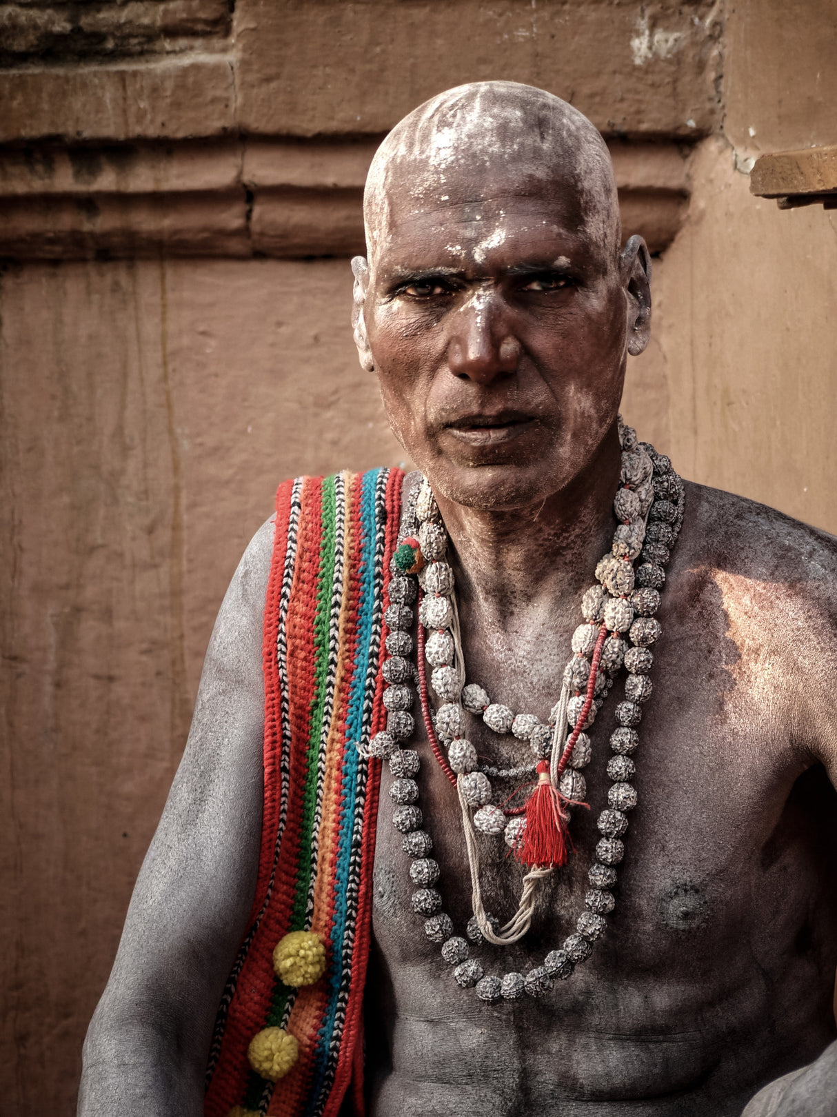 Naga sadhu from kumbh Poster och Canvastavla