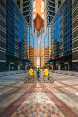 Downtown Poster och Canvastavla