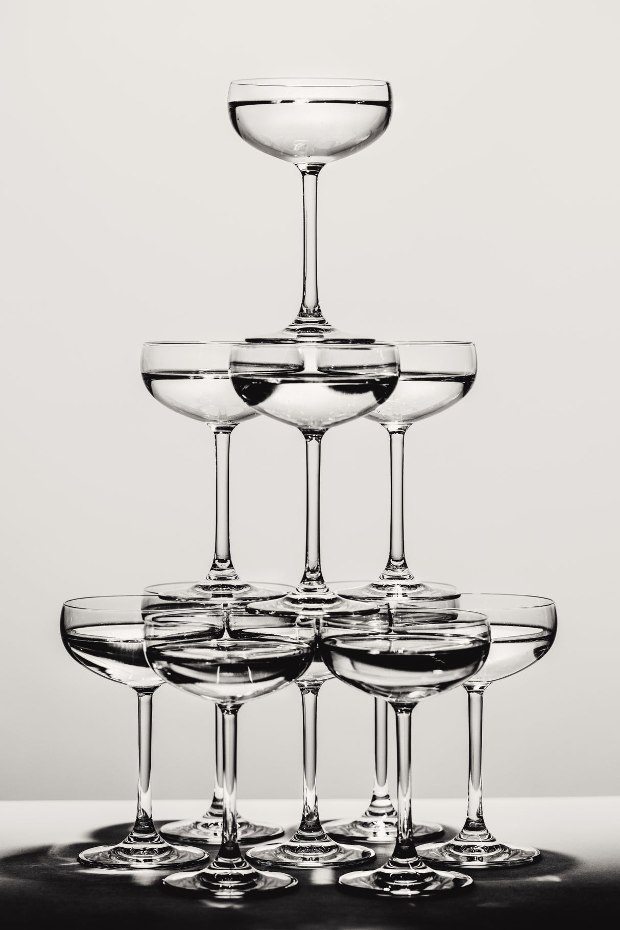 Champagne tower_6 Poster och Canvastavla