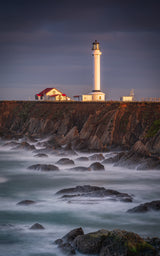 Lighthouse Sunrise Poster och Canvastavla