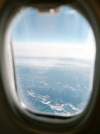Plane Window View || Poster och Canvastavla