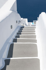steps to pool and sea Poster och Canvastavla