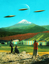 An Alien Invasion Poster och Canvastavla