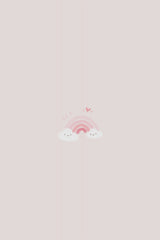 Pink Rainbow Poster och Canvastavla