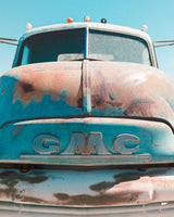 Vintage Rusted GMC Truck Poster och Canvastavla