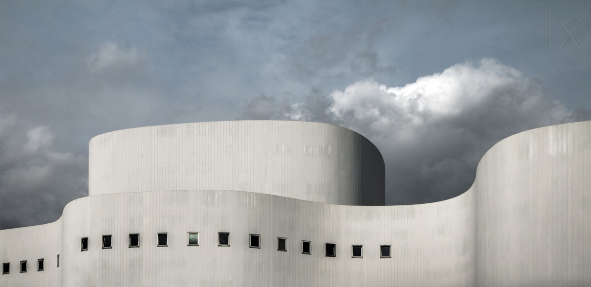 White Theater Poster och Canvastavla