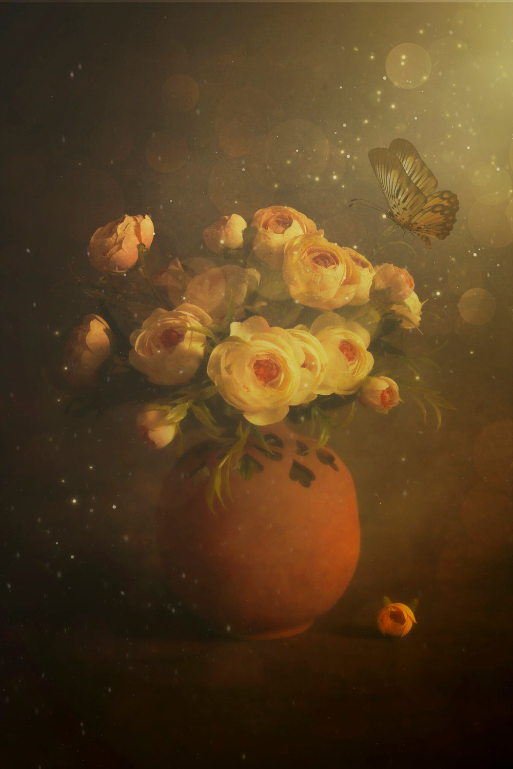 The butterfly Poster och Canvastavla