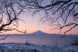 Alaskan Volcanoe Poster och Canvastavla