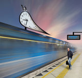 Express Train Poster och Canvastavla
