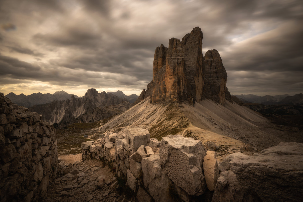 Tre Cime Poster och Canvastavla