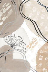 Neutral Beige-2 Poster och Canvastavla