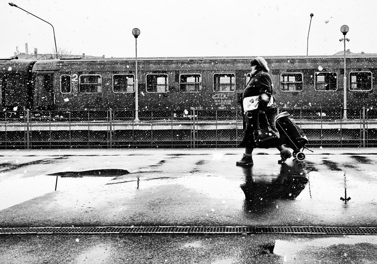 The platform Poster och Canvastavla