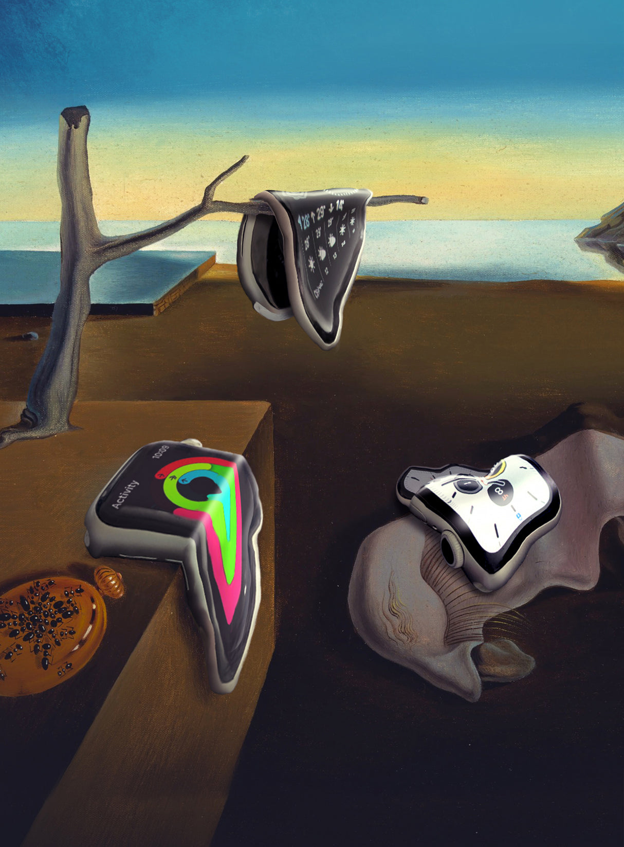 The Persistence of Iwatch Poster och Canvastavla