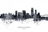 Corpus Christi Texas Skyline Poster och Canvastavla